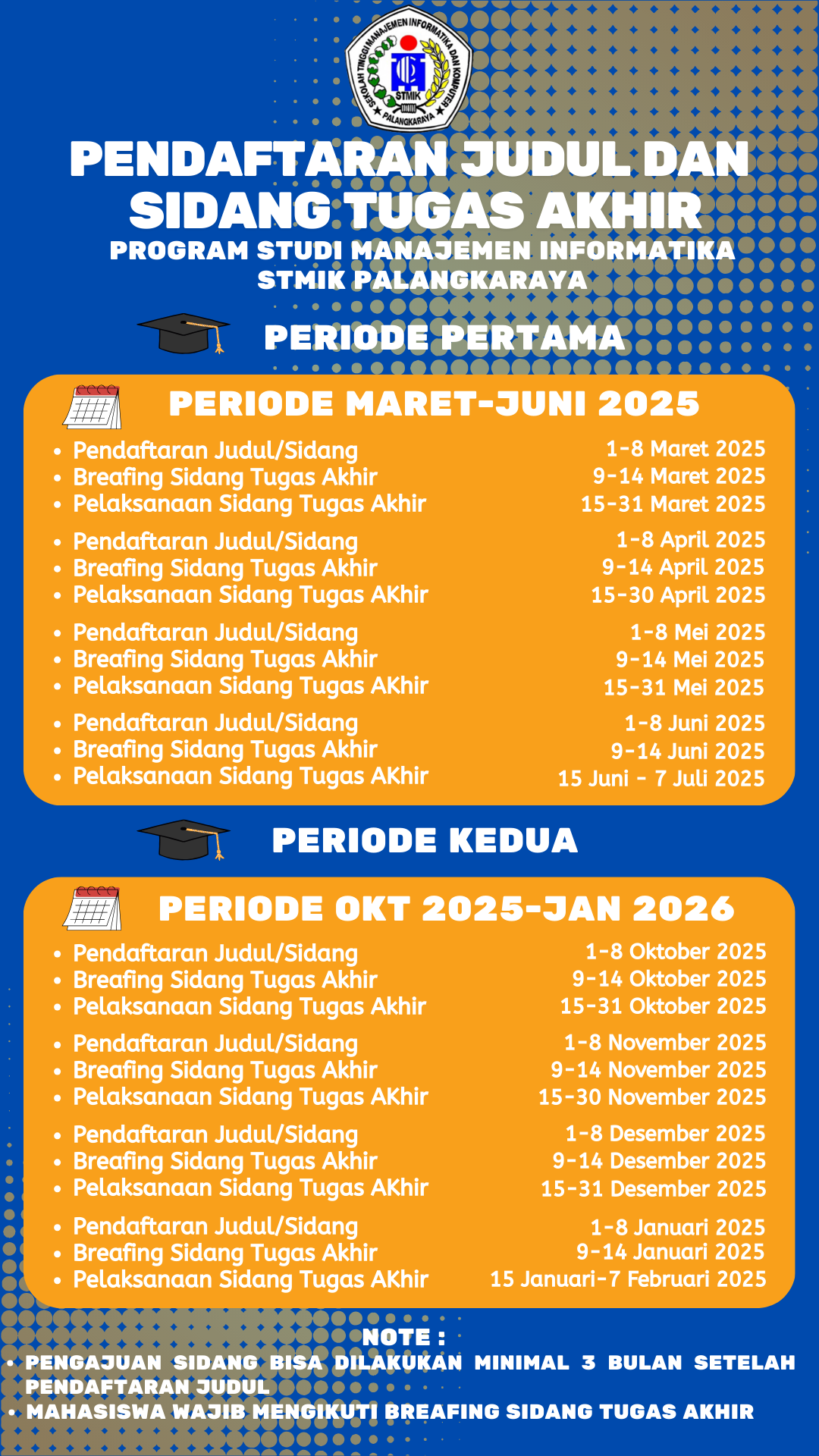 Pendaftaran Judul Tugas Akhir